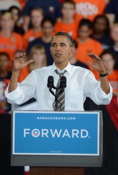 El presidente de EE.UU. y candidato demócrata, Barack Obama. (Foto: M. REYNOLDS)