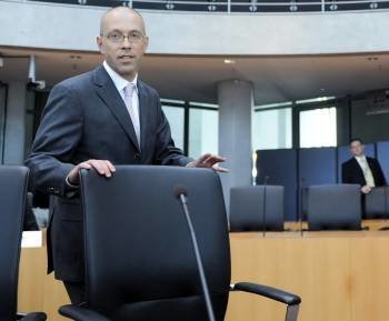 Jörg Asmussen, representante alemán en el comité del BCE.  (Foto: O. HOSLET)