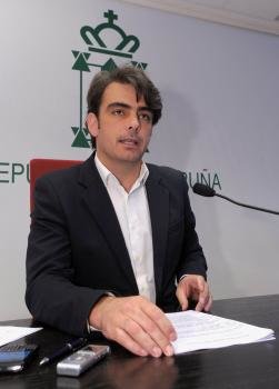 El Presidente De La Diputación De A Coruña, Diego Calvo