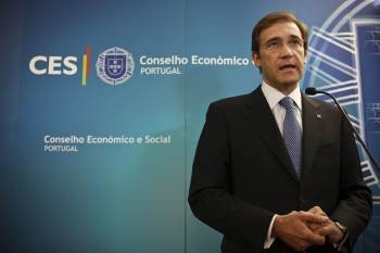 El primer ministro portugués, el líder conservador Pedro Passos Coelho. (Foto: MARIO CRUZ)