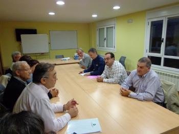 Reunión de Compromiso por Galicia con los empresarios de Aeva.