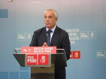 El candidato socialista a la Presidencia de la Xunta, Pachi Vázquez