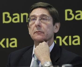 José Ignacio Goirigolzarri, presidente de Bankia. (Foto: S. BARRENECHEA)