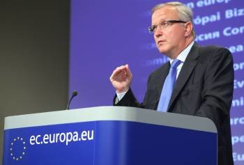 Olli Rehn, vicepresidente de la Comisión Europea y responsable de Asuntos Económicos. (Foto: ARCHIVO)