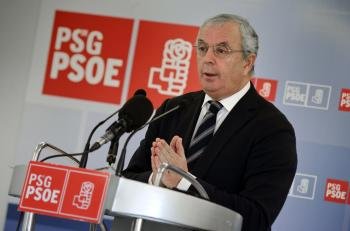 El secretario general del PSdeG-PSOE, Pachi Vázquez