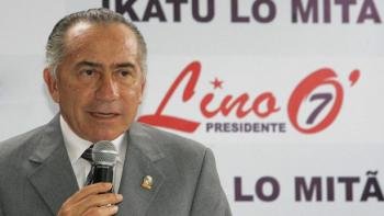 l general retirado y candidato a la Presidencia de Paraguay Lino Oviedo