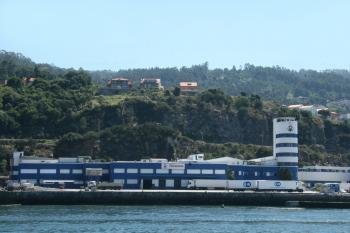 Planta   factoría de la multinacional pesquera gallega, Pescanova, en Vigo.