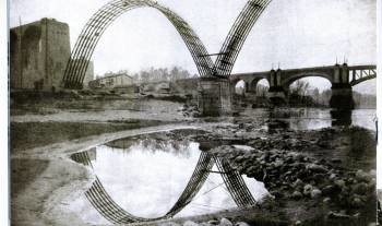 Carrileiros habla sobre el viaducto de Ourense, en obras en la imagen. 