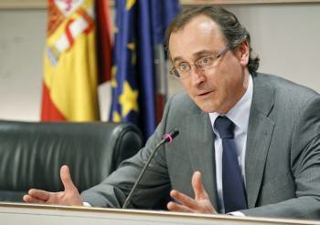 El portavoz parlamentario del PP, Alfonso Alonso. (Foto: CHEMA MOYA)