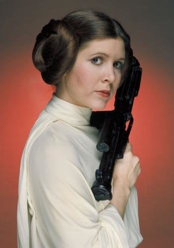 Carrie Fisher en Star Wars