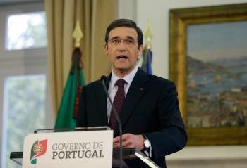 Passos Coelho anunció el viernes nuevos recortes en Portugal.