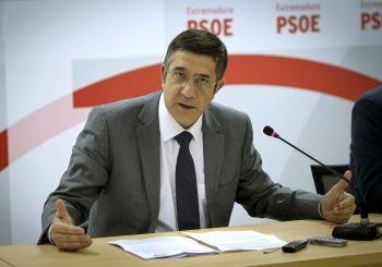 El secretario general del PSE, Patxi López.