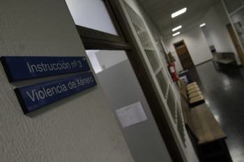 Juzgado de Instrucción número 3 de Ourense, el que ve los casos de violencia de género. (Foto: M. ANGEL)