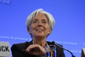 Christine Lagarde, directora gerente del Fondo Monetario Internacional. (Foto: ARCHIVO)