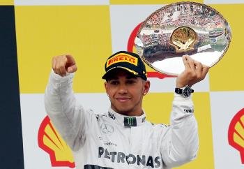El británico Lewis Hamilton.