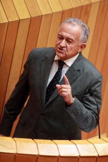 Méndez Romeu, durante su intervención en el debate. (Foto: VICENTE PERNÍA)