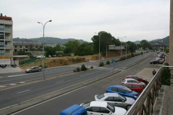 Avenida de Otero Pedrayo, para la que el nuevo Plan contempla soterrar el tráfico. (Foto: JOSÉ PAZ)