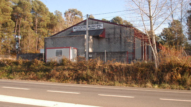 El iejo matadero está ubicado en el Eixo do Ribeiro, próximo a la localidad de Seoane