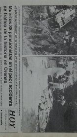 Portada de La Región publicada el 4 de julio de 1987 