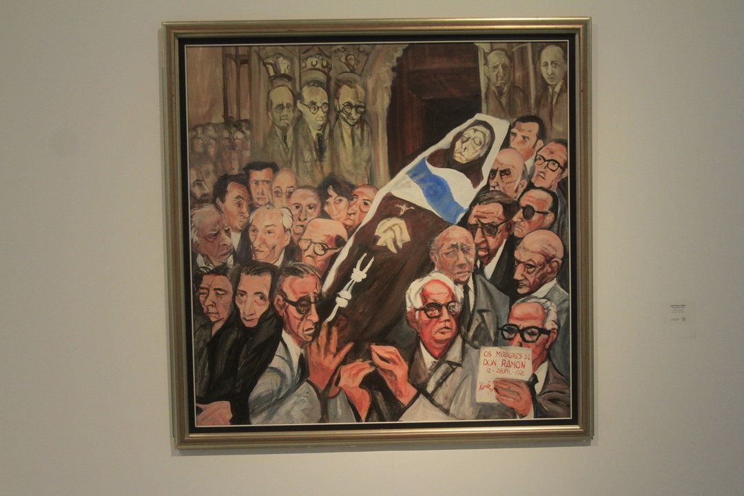 Pintura de Conde Corbal: &#39;El entierro de Don Ramon&#39; (MIGUEL ÁNGEL)