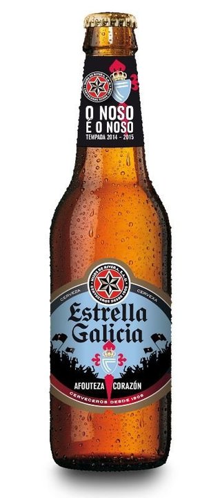 Estrella Galicia lanza 600.000 botellas de homenaje al Celta