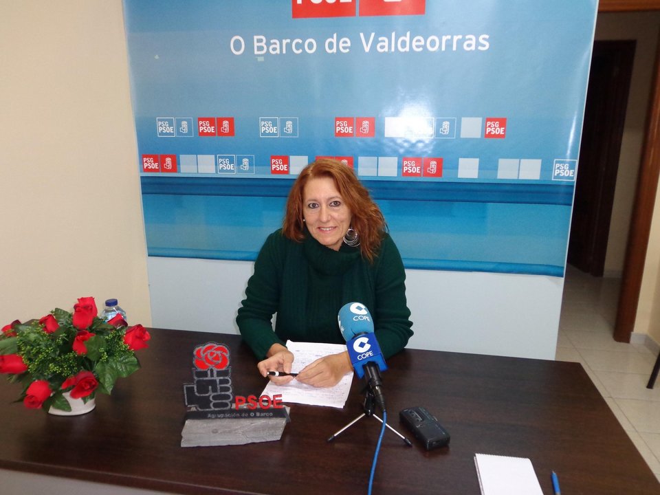 Carmen Acuña, diputada del PSdeG-PSOE.