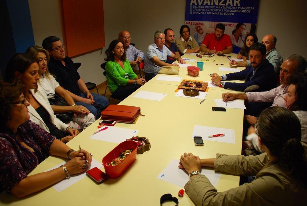 Reunión del comité ejecutivo del PP barquense.