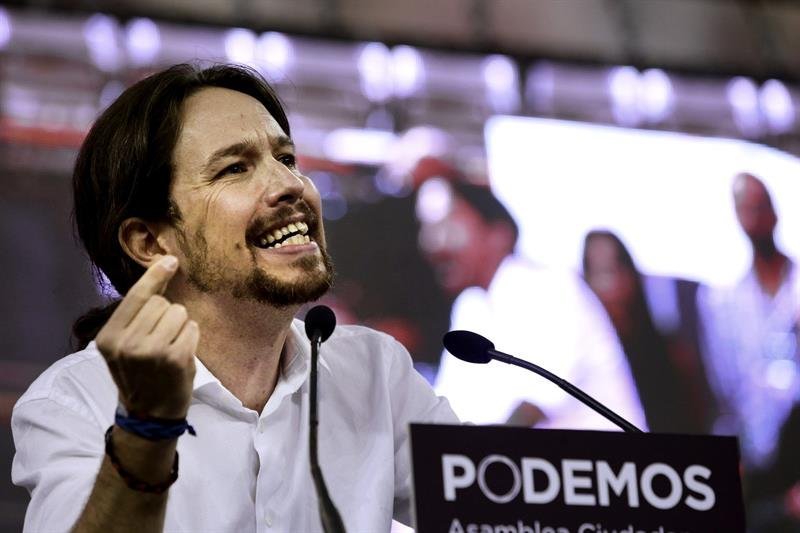 El líder de Podemos, Pablo Iglesias, interviene en la Asamblea Ciudadana &#34;Sí Se Puede&#34;