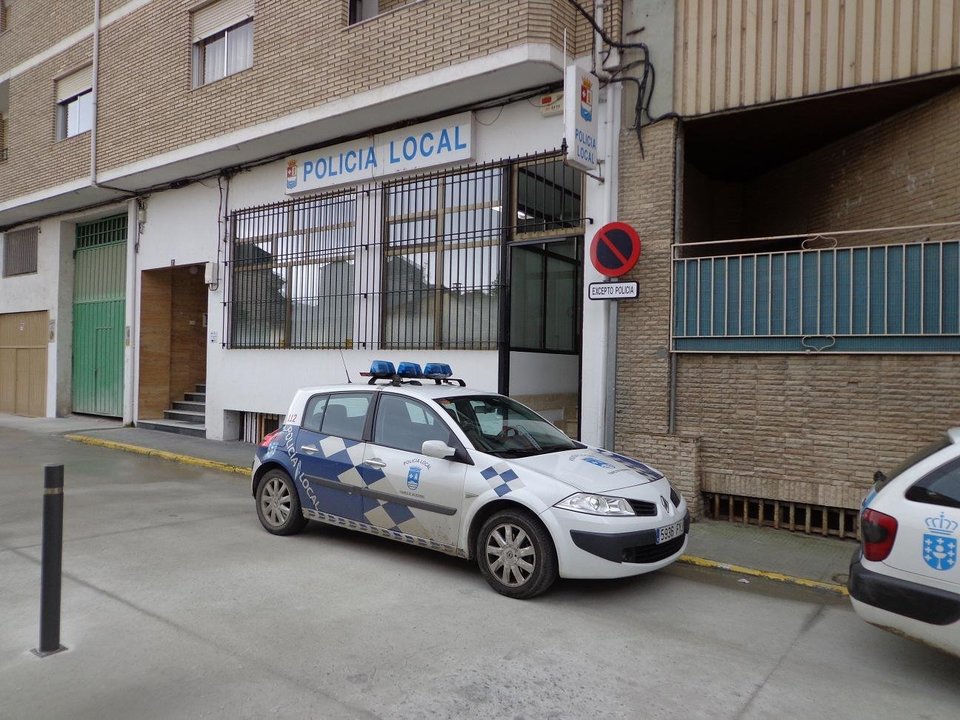 Jefatura de la Policía Local, en O Barco.