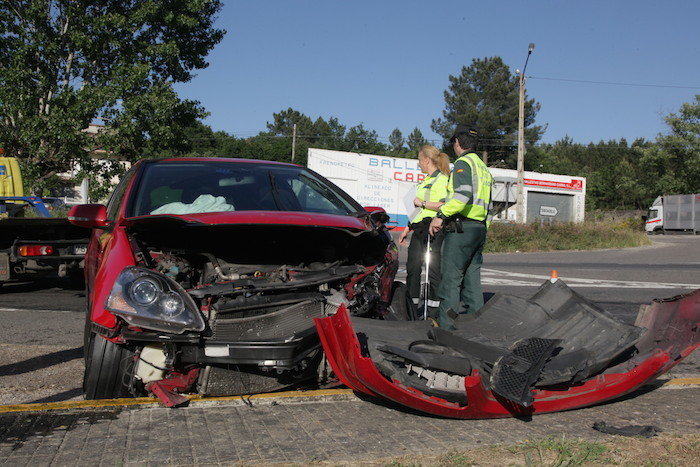 Taboadela. 22-05-2015. Accidente de tráfico en Taboadela. José Paz