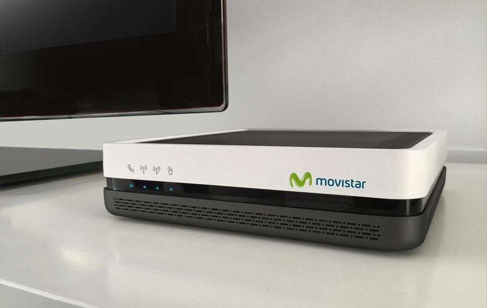 Movistar TV, router y fibra en un único dispositivo