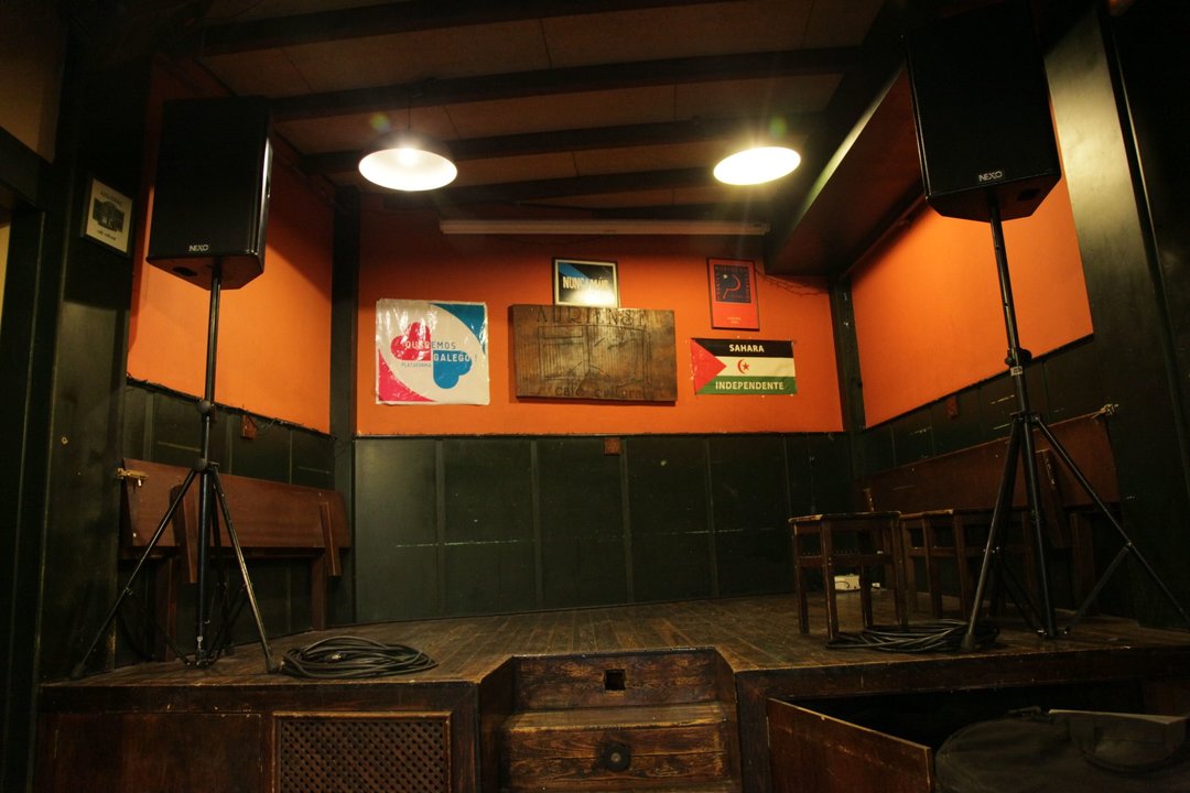 Ourense. 14-08-2015. Café Auriense, escenario. José Paz