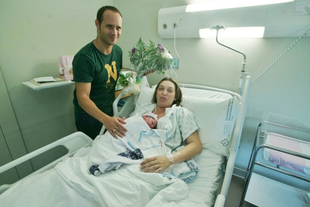 Andrea primer bebe nacido en el nuevo HAC // Vicente Alonso