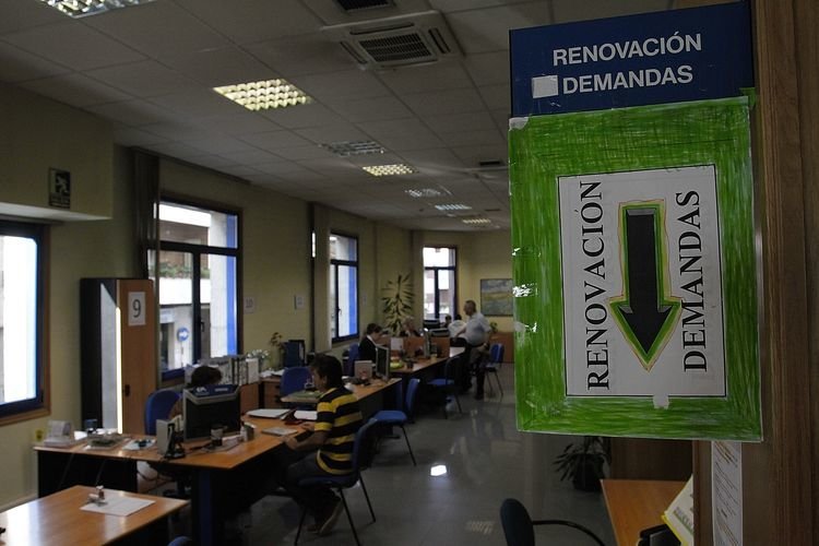 Imagen de la oficina del Servicio Público de Emprego en Ourense.