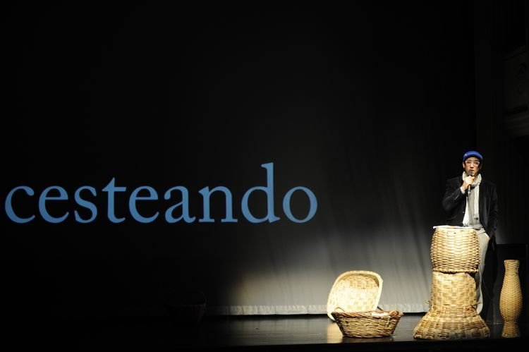 Documental "Cesteando" en el teatro principal
15-1-16