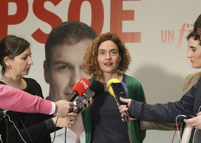 La secretaria de Estudios y Programas del PSOE, Meritxell Batet.
