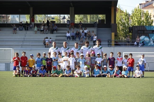 Ourense. 20-06-16. Deportes. Clausura do campus de fútbol de cativos nos Remedios.
Foto: Xesús Fariñas