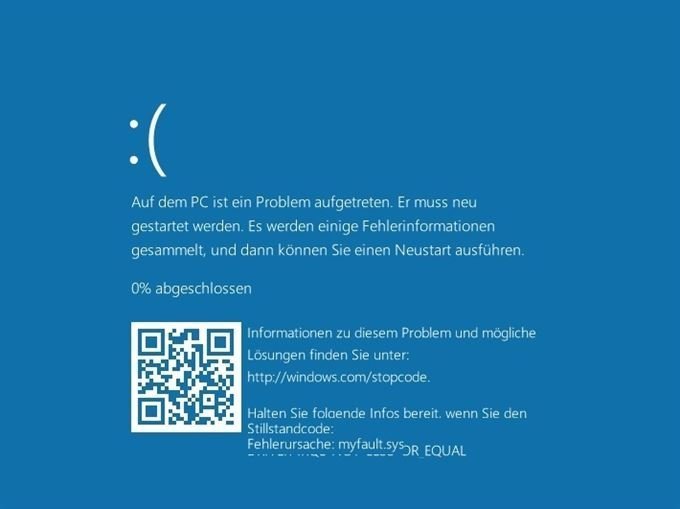 La nueva pantalla azul de Microsoft incluirá un código QR para localizar errores