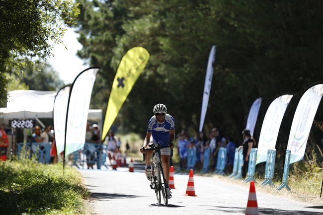 Xinzo de Limia. 23-07-16. Provincia. Campionato de España  Open de ciclismo. Proba de contrarreloxo.
Foto: Xesús Fariñas