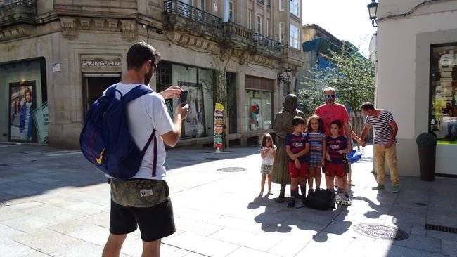 Turistas en Ourense
