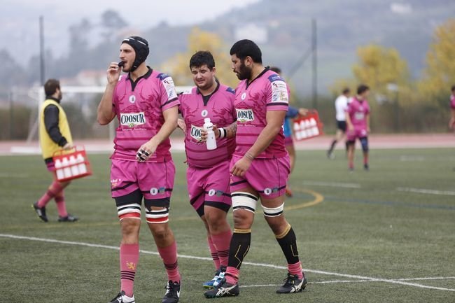 Ourense. 27-11-16. Deportes. Partido de Rugby no campus.
Foto: Xesús Fariñas
