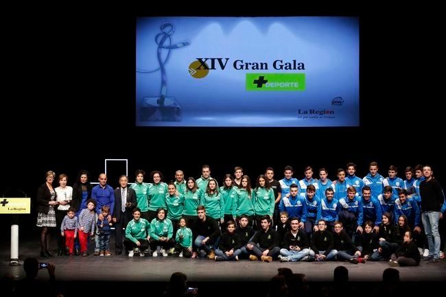 Ourense. 16-12-15. Deportes. 14º Gala +Deporte no auditorio de Ourense.
Foto. Xesús Fariñas
