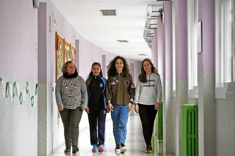 Ourense. 27-01-17. Local. Reportaxe sobre o acoso escolar no colexio Santo Ángel do Couto.
Foto: Xesús Fariñas