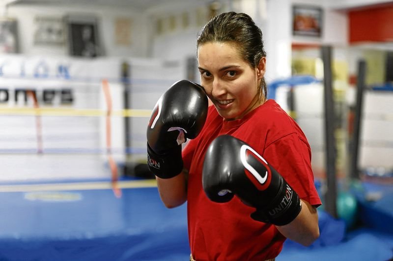 Ourense. 04-07-17. Deportes. Fotos de entrevista a Patricia da Silva de Kickboxing.
Foto: Xesús Fariñas