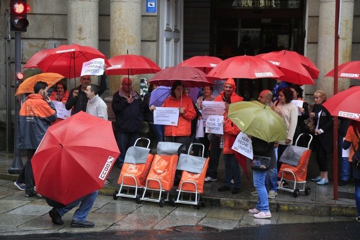 Ourense 18/10/2017 manifestacion CCOO