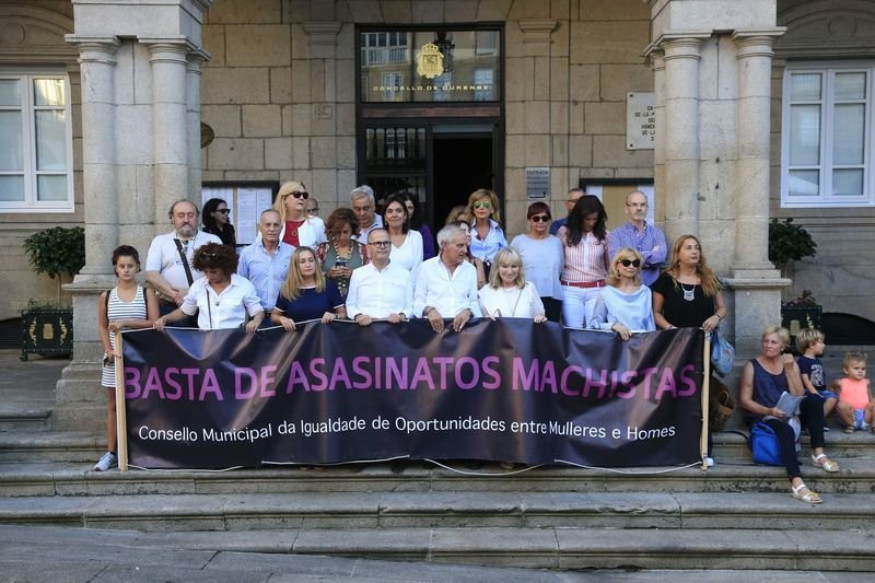 Ourense 4/9/2017, Plaza Maior, contra a violencia de genero