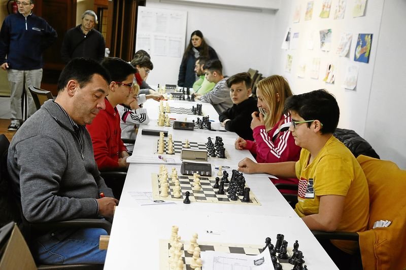 OURENSE 7/1/2018, La Troya campeonato de ajedrez, foto Gonzalo Belay