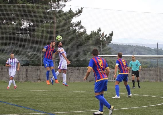 Ourense 227-8-2017, futbol  Bande-Pontellas