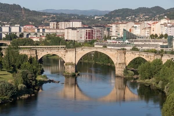 Minho river, Ourense, Galicia, Spain