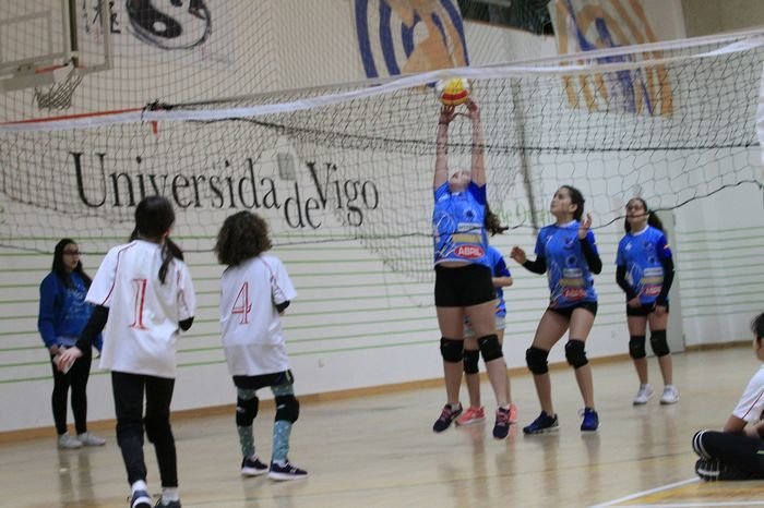OURENSE 3/2/2018 jornada de Voleibol en la universidad, foto Gonzalo Belay